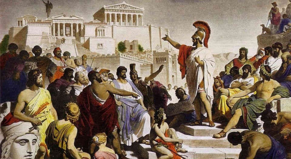 Kota Athena 479 431 SM Pemerintahan Demokratis Pertama 