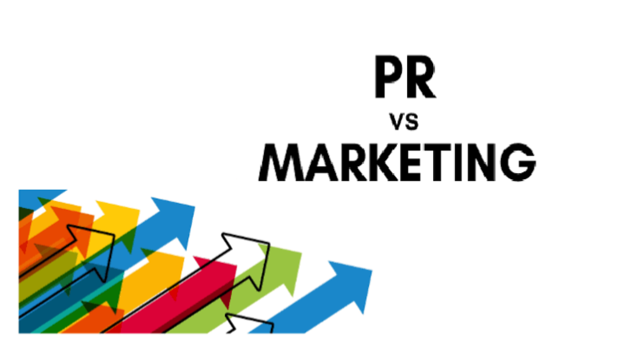 Pr v. PR vs marketing.